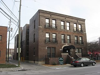 The Pennsylvania building in Indiana, United States