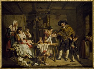 Le Sacrifice d'un père, Stockholm, Nationalmuseum.