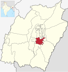 Harta districtului