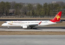 Embraer ERJ-190 компании Tianjin Airlines