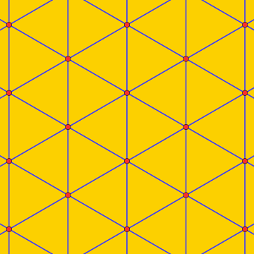 Triangular tiling