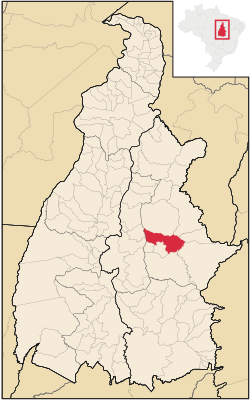 Localização de Novo Acordo no Tocantins