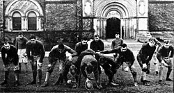Toronto Varsity rugby team, circa 1906, "Champions of Canada" Toronto varsity rugby team.jpg