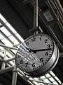 Clock at station