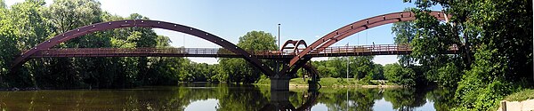 The Tridge in downtown Midland