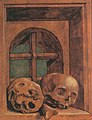 Two Skulls in a Window Niche, by Hans or Ambrosius Holbein.jpg