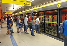 Estação Butantã da Linha 4 - Amarela do Metrô de São Paulo.