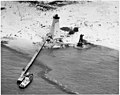 Coast Guard archive photo of Ship Island Light, MS