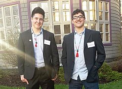 Marcos Moreno with fellow Udall Scholar Victor Lopez-Carmen Udall-scholars-moreno-lopez-carmen.jpg
