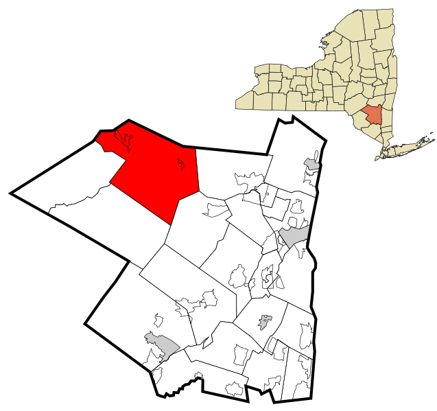 File:Ulster County New York incorporated and unincorporated areas Shandaken highlighted.svg