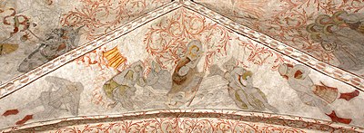 Undlose-Kirke Fresco (02b). 
 jpg