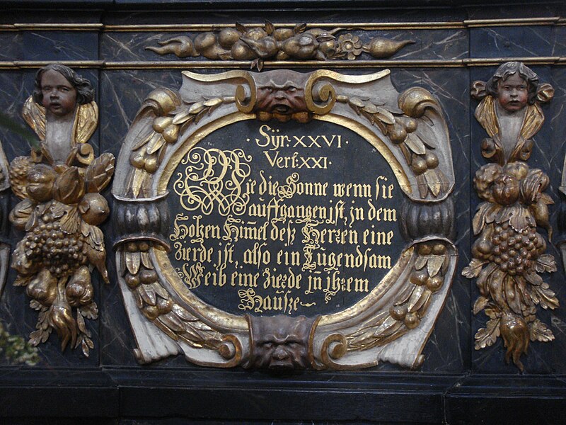 File:Unionskirche Idstein inscription.jpg