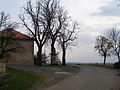 Čeština: Náves ve Všeborsku. English: Village square in Všeborsko.