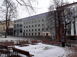 <span class="mw-page-title-main">Jyväskylä Defence Corps Building</span> Alvar Aalto building in Jyväskylä, Finland