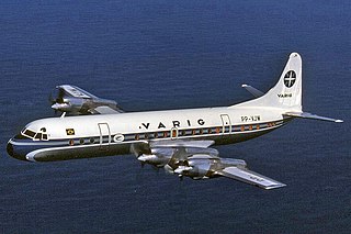 Lockheed L-188 Electra American turboprop airliner by Lockheed, built 1957–1961