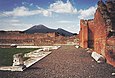 Vesuvius from Pompeii