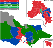 Winning party by electorate. Vic State Election 2018.png