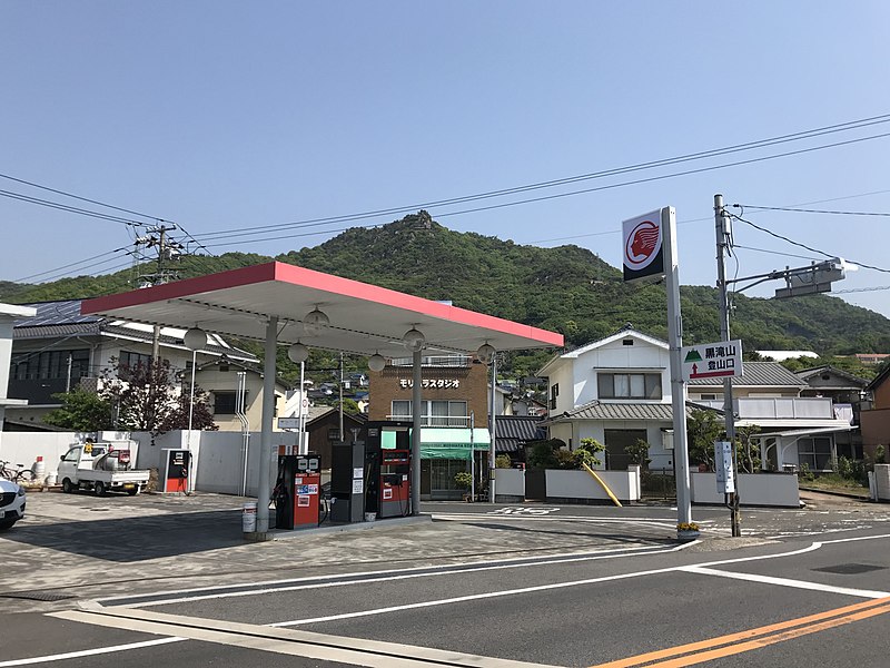 File:View of Mount Kurotakiyama from Koabashi Bridge.jpg