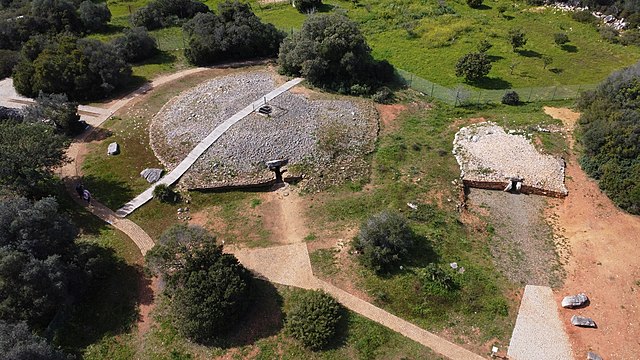 The Megalithic Monuments of Alcalar in Mexilhoeira Grande, dating back to the 3rd millennium BC