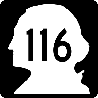 <span class="mw-page-title-main">Washington State Route 116</span>