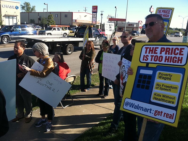 File:Walmart Workers Protest.jpg