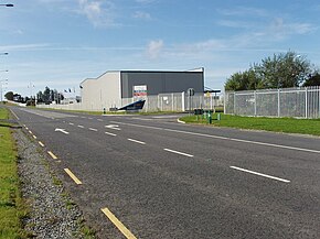 Waterford Airport entrance at Ballygarran.jpg