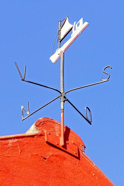 File:Weather Vane in Town Snogebaek on Island Bornholm, Denmark.jpg