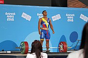 Deutsch: Gewichtheben bei den Olympischen Jugendspielen 2018; Tag 2, 10. Oktober 2018; Jungen 62 kg English: Weightlifting at the 2018 Summer Youth Olympics at 8 October 2018 – Boys' 62 kg