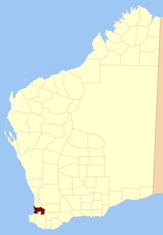 <span class="mw-page-title-main">Wellington Land District, Western Australia</span> Cadastral in Western Australia