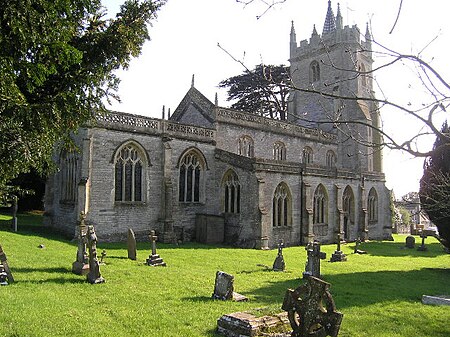 West Pennard church