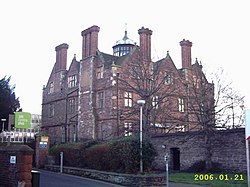 The Tudor mansion of Whitehall, Thomas Hewett's childhood home in Abbey Foregate, Shrewsbury Whitehall Mansion - geograph.org.uk - 109068.jpg