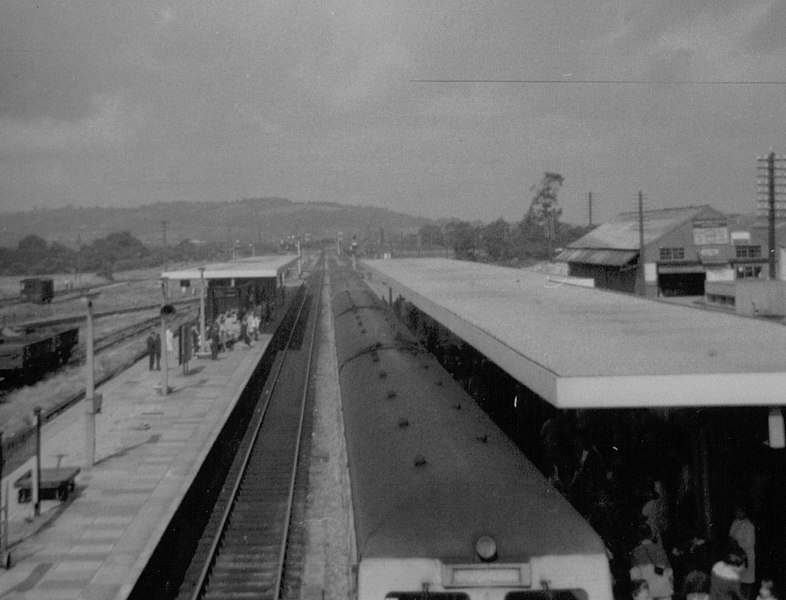 File:Whitland railway station, Wales in 1971.jpg