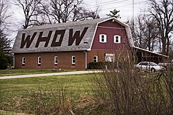 WHOW's Big Red Barn studios (2009) Whow.jpg