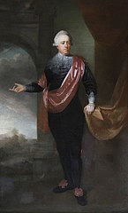 John Hussey Delaval, later 1st Baron Delaval of Seaton Delaval (1728-1808), in Vandyck dress