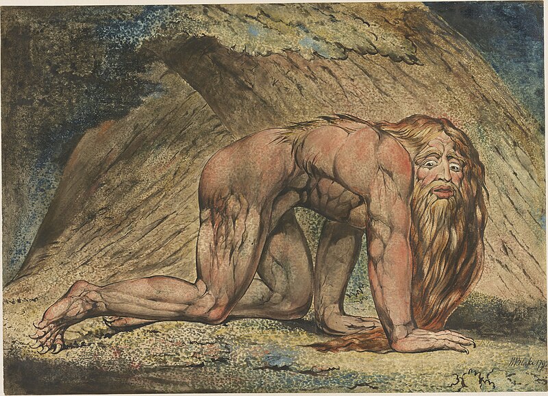 File:William Blake - Nebuchadnezzar (Minneapolis).jpg