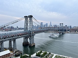 Williamsburg Bridge Bridge between Manhattan and Brooklyn, New York