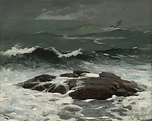 Summer Squall, 1904. A seascape by Winslow Homer. Winslow Homer Summer Squall.jpg
