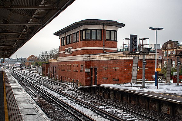 Woking's listed signal box