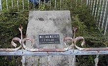 William Walker's grave in the Old Trujillo Cemetery, Trujillo, Colón, Honduras