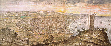 Barcelona in 1563