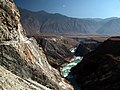 La Gold Sands River nella pianura dello Yunnan