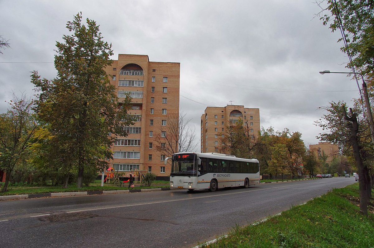 Московская область 67. Город Пушкино улицы.