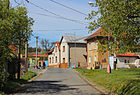 Čeština: Střed vesnice Záchlumí English: Middle part of Záchlumí village, Czech Republic