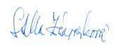 signature de Stella Zázvorková