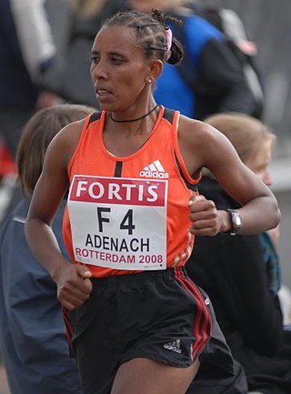 <span class="mw-page-title-main">Adanech Zekiros</span> Ethiopian long-distance runner