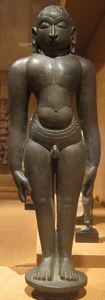 File:'Tirthankara', India, Mysore, Karnataka, 10th-11th century, bronze with silver content, Honolulu Academy of Arts.JPG