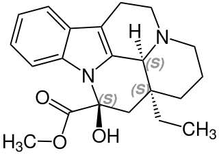 <span class="mw-page-title-main">Vincamine</span> Chemical compound