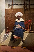 Le caïd marocain Tahamy - Jean Joseph Benjamin-Constant - Musée des Beaux Arts de Narbonne