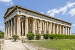 Temple of Hephaestus on the Agoraios Kolonos Hill (Athens, Greece), c.449 BC, unknown architect[28]