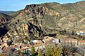 Vista parcial (oriental) de Libros (Teruel), desde el cerro de la Virgen.